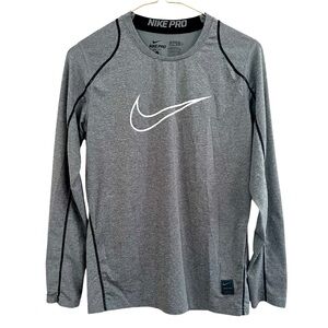 Nike Boy’s Dry Fit Fitted Long Sleeve Tee ~Size: L